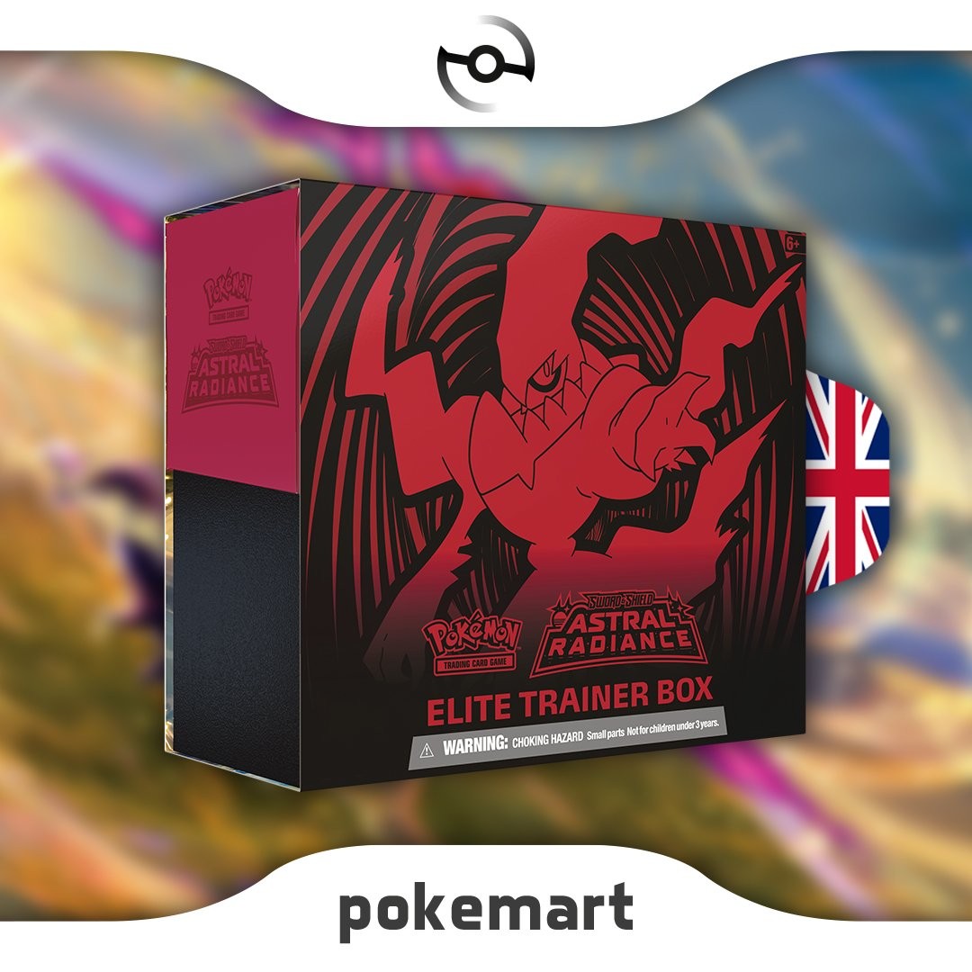 Pokemon sword & shield astral radiance elite trainer box