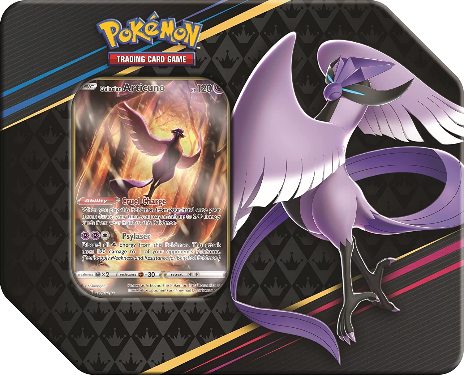 Pokemon crown zenith 5 pack tin