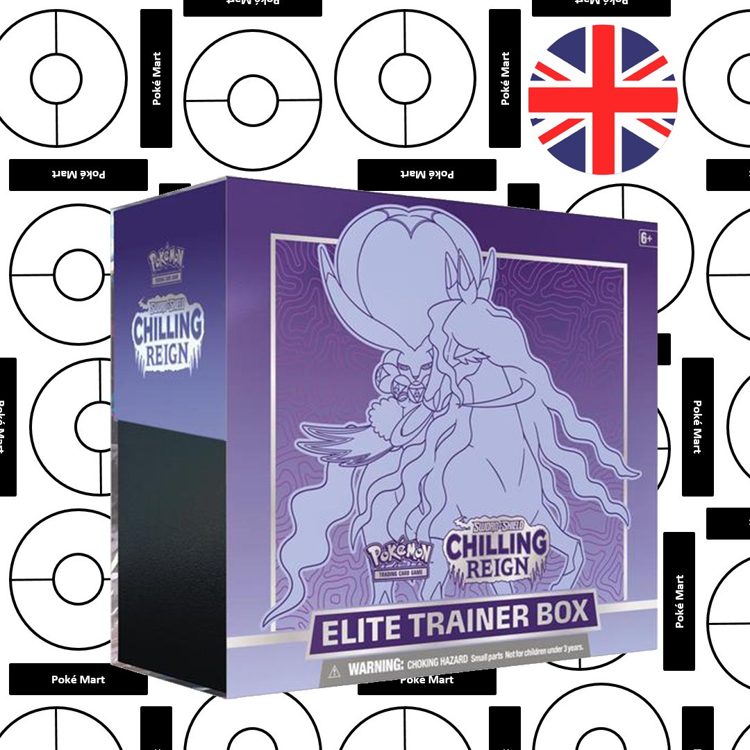 Pokemon chilling reign elite trainer box elite trainer box – shadow rider calyrex