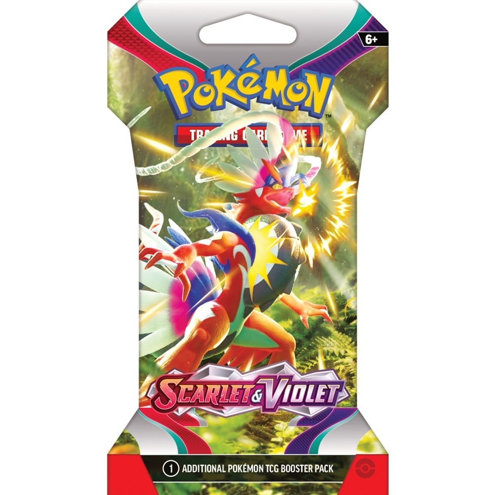 Pokemon scarlet & violet sleeved boosterpack