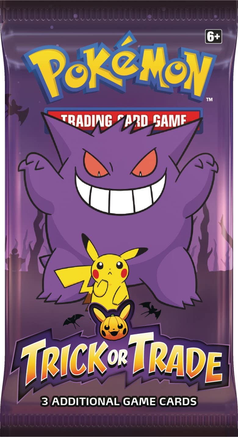 Pokemon trick or trade halloween booster