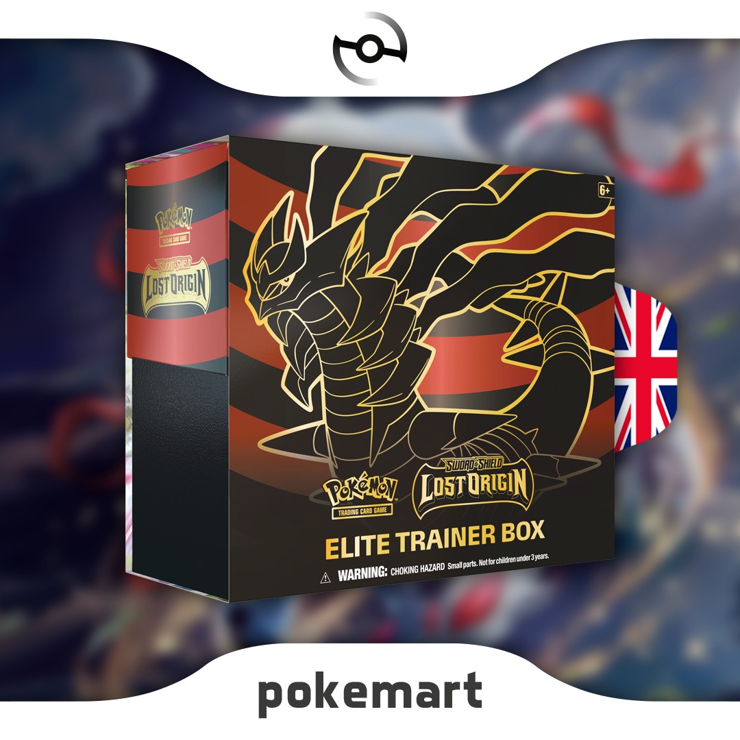 Pokemon sword & shield: lost origin elite trainer box elite trainer box