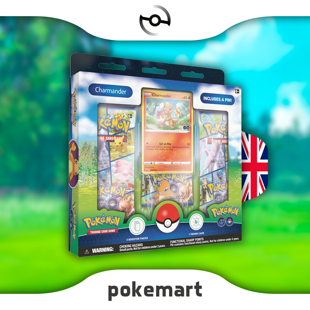 Pokemon go pin collection box charmander