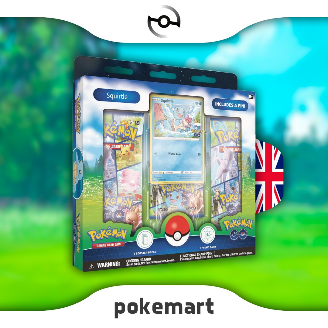Pokemon go pin collection box squirtle