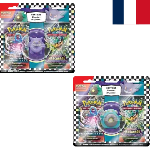 Pokémon JCC: Duopack de la Rentrée avec Gomme Ampibidou/Ectoplasma
