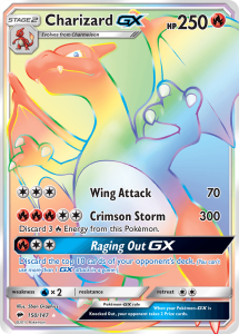 Burning Shadows Charizard GX 150/147