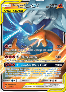 Unbroken Bonds Reshiram & Charizard GX 20/214