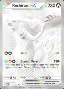 Reshiram+ex+BWR+English